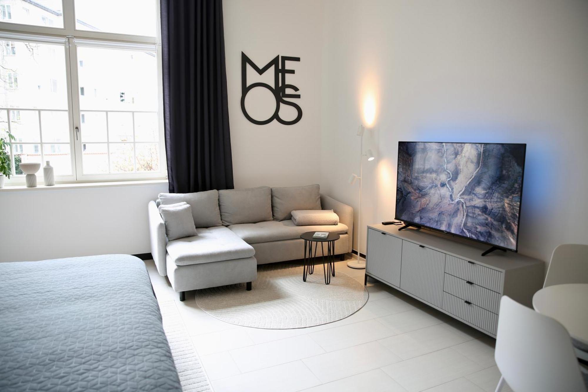 Meos 3 -Zentrum-Hofblick-Gym-Netflix Leipzig Buitenkant foto