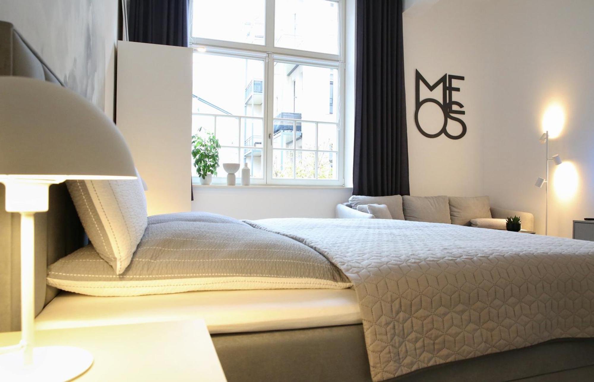 Meos 3 -Zentrum-Hofblick-Gym-Netflix Leipzig Buitenkant foto